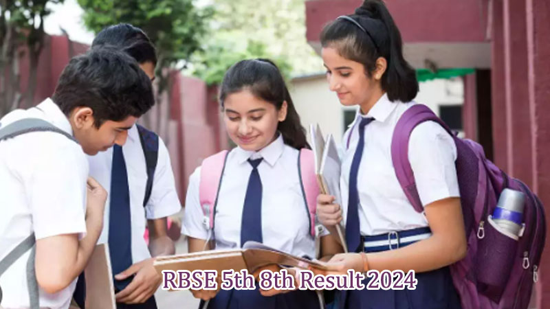 RBSE 5th 8th Result 2024