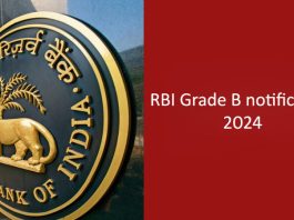 RBI Grade B notification 2024